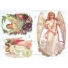 Planche De Chromo Découpis Die Cut Ange ECLAT 7099e Carterie Collage Ernst Freihoff