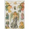 Planche De Chromo Découpis Die Cut Anges MICA 7237g Carterie Collage Ernst Freihoff