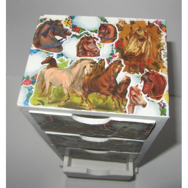 Planche De Chromo Découpis Die Cut Cheval MICA 7088g Carterie Collage Ernst Freihoff 2 Planche De Chromo Découpis Die Cut Cheval MICA 7088g Carterie Collage Ernst Freihoff – Image 2