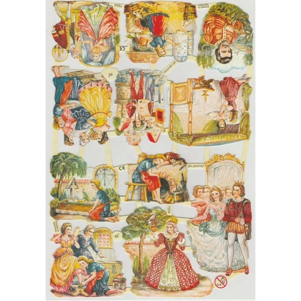 Planche De Chromo Découpis Die Cut Conte ECLAT 7254e Carterie Collage Ernst Freihoff 1 Planche De Chromo Découpis Die Cut Conte ECLAT 7254e Carterie Collage Ernst Freihoff