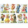 Planche De Chromo Découpis Die Cut Costume Folklore ECLAT 7045e Carterie Collage Ernst Freihoff