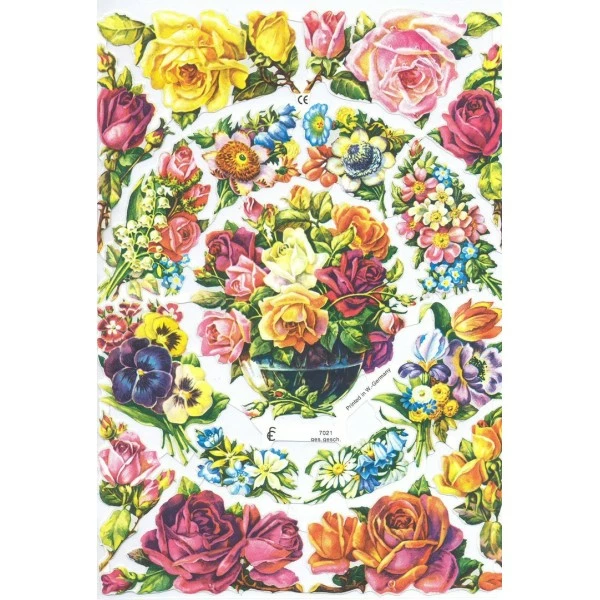 Planche De Chromo Découpis Die Cut Fleur ECLAT 7021e Carterie Collage Ernst Freihoff 1 Planche De Chromo Découpis Die Cut Fleur ECLAT 7021e Carterie Collage Ernst Freihoff