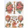 Planche De Chromo Découpis Die Cut Fleurs Fillette ECLAT 7227e Carterie Collage Ernst Freihoff