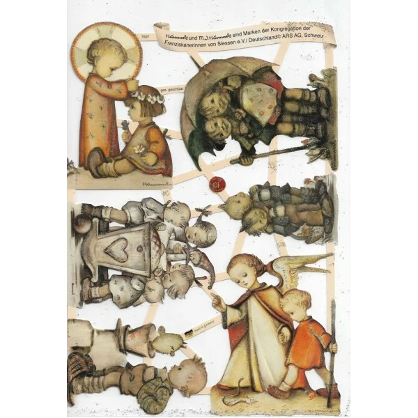 Ernst Freihoff Planche De Chromo Découpis Die Cut Illustration Berta Hummel MICA 7507g Carterie Collage E. Freihoff 1 Ernst Freihoff Planche De Chromo Découpis Die Cut Illustration Berta Hummel MICA 7507g Carterie Collage E. Freihoff