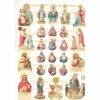 Planche De Chromo Découpis Die Cut Religieux ECLAT 7318e Carterie Collage Ernst Freihoff