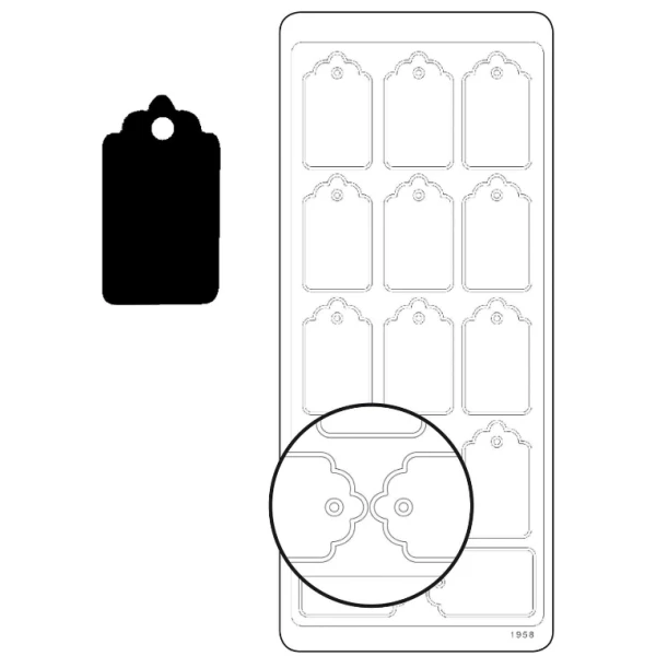 Vaessen Creative Planche De Stickers Peel Off Noir étiquettes 1 Vaessen Creative Planche De Stickers Peel Off Noir étiquettes