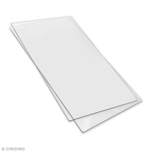 Plaque De Découpe Sizzix - 38 X 22,5 Cm - 2 Pcs 1 Plaque De Découpe Sizzix - 38 X 22,5 Cm - 2 Pcs