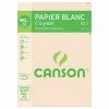 Pochette "Canson" A3 Grain C 180g. - Blanc