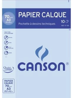 Canson Pochette De Papier Calque - A3
