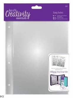 Docrafts Papermania Pochette De Rangement Pour Tampons - A5 - 6 Feuilles