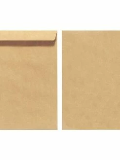 Herlitz Pochette D'expédition - B4 - Sans Fenêtre - Marron