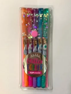 La Mine D Or Pochette Top Model De 5 Stylos à Paillettes