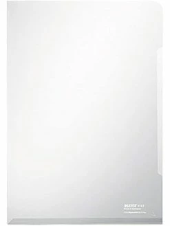 Leitz Pochettes Coin "Super Premium" - A5 - Lisses - Incolore