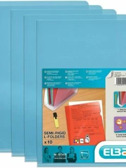 Oxford Pochettes Coins "M Star" - Lisses - Bleu