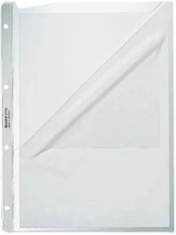 Leitz Pochettes Perforées - A4 - Grainées - 0,13 Mm - Par 100
