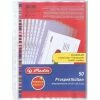 Herlitz Pochettes Perforées - A4 - Lisses - 0,09 Mm - Par 50