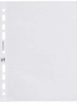 Oxford Pochettes Perforées "Economy" - A5 - Lisses