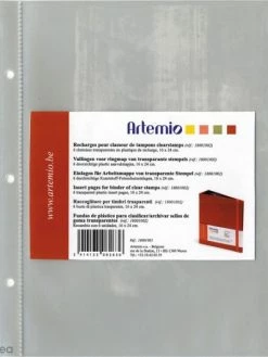 Pochettes Pour Classeur à Tampons Artemio - 6 Pcs