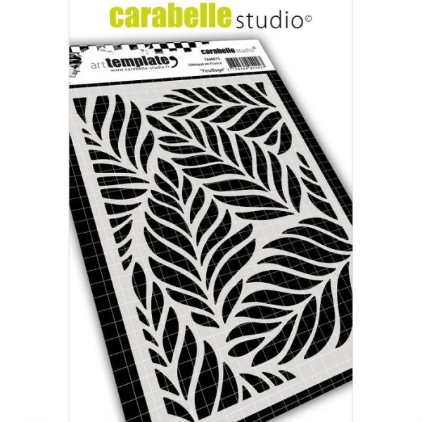 Pochoir Art Template Feuillage - Carabelle Studio 1 Pochoir Art Template Feuillage - Carabelle Studio