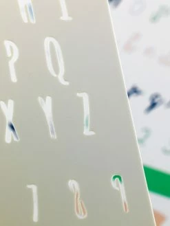 Draeger By Toga Pochoir Bullet Journal - Lettrage Et Bannières - 2 Pcs -V-Zug shop pochoir bullet journal lettrage et bannieres 2 pcs p 3