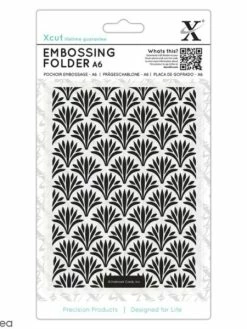 Docrafts Xcut Pochoir D'embossage - Imprimé Art Déco - A6
