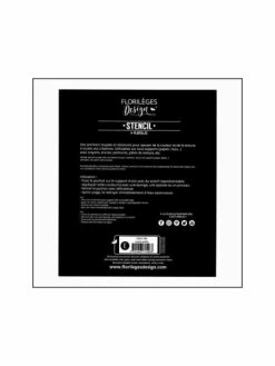 Pochoir Lacets Perlés - Florilèges Design -V-Zug shop pochoir lacets perles florileges design p 2