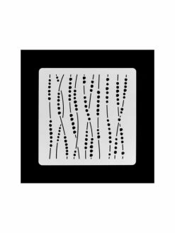 Pochoir Lacets Perlés - Florilèges Design -V-Zug shop pochoir lacets perles florileges design p 3