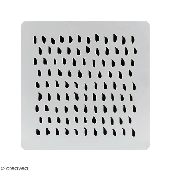 Florilèges Design Pochoir Par Petites Touches - 12 X 12 Cm 2 Florilèges Design Pochoir Par Petites Touches - 12 X 12 Cm – Image 2