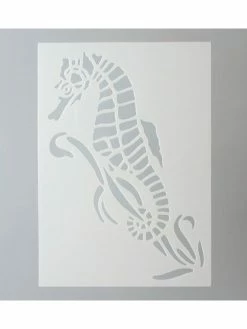 Artif Pochoir Planche Plastique 15x21cm, Hippocampe 13,5x19cm, Cheval De Mer -V-Zug shop pochoir planche plastique 15x21cm hippocampe 135x19cm cheval de mer p 3