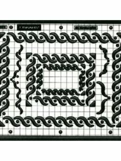 Fiskars Pochoir Shapeboss : Rectangle Wave