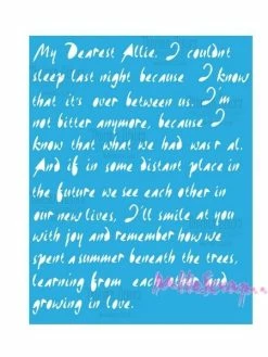 Pochoir, Stencil écriture Fabrika Decoru