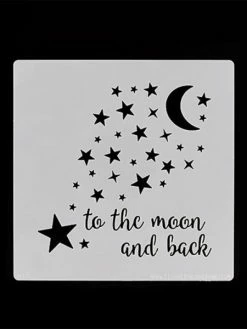 Florilèges Design Pochoir To The Moon - 12 X 12 Cm 5 Florilèges Design Pochoir To The Moon - 12 X 12 Cm -V-Zug shop pochoir to the moon 12 x 12 cm p 2