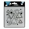 Florilèges Design Pochoir TRIANGLES MÊLÉS