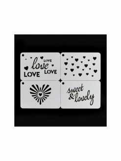 Florilèges Design Pochoirs Sweet And Lovely 4 Pièces 5 Florilèges Design Pochoirs Sweet And Lovely 4 Pièces -V-Zug shop pochoirs sweet and lovely 4 pieces p 3