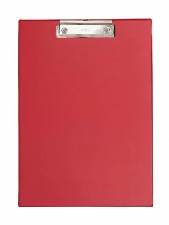 Porte-bloc Plastifié - Format A4 - Rouge - MAUL