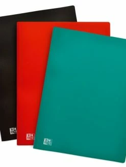 Porte Vues Oxford - A4 - 30 Pochettes - Plusieurs Coloris Disponibles