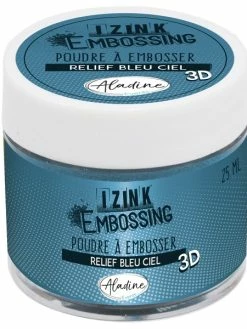Aladine Poudre à Embosser - Bleu Ciel - 25 Ml
