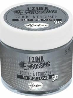 Aladine Poudre à Embosser - Gris Pastel - 25 Ml
