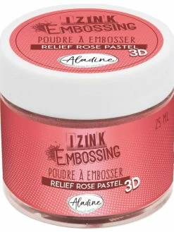 Aladine Poudre à Embosser - Rose Pastel - 25 Ml
