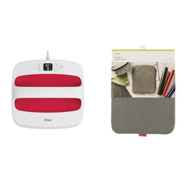 Presse à Chaud Easy Press 2 Cricut 30 X 25 Cm + Tapis 30,5 X 30,5 Cm 1 Presse à Chaud Easy Press 2 Cricut 30 X 25 Cm + Tapis 30,5 X 30,5 Cm
