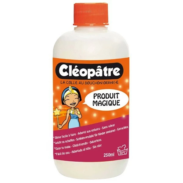 Produit Magique Pour Faire Le Slime - Cléopâtre - Flacon De 250 Ml 1 Produit Magique Pour Faire Le Slime - Cléopâtre - Flacon De 250 Ml