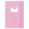 Herlitz Protège-cahier - A4 - En PP - Gaufré (raphia) - Rose