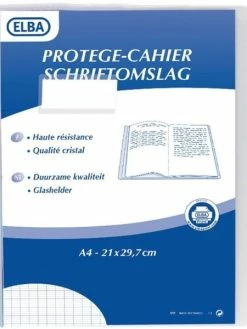 Oxford Protège-cahier "Cristal Luxe", 210 X 297 Mm - Incolore