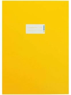 Herma Protège-cahier, En Carton, A5 - Jaune