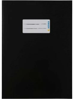 Herma Protège-cahier, En Carton, A5 - Noir