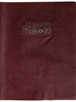CLAIREFONTAINE Protège-cahier "Grain Cuir" - 17x22 - Marron