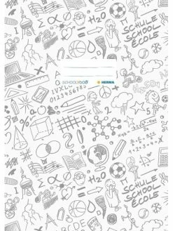 Herma Protège-cahier "Schoolydoo", A4, En PP - Blanc