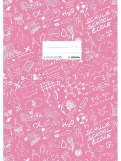 Herma Protège-cahier "Schoolydoo", A4, En PP - Rose