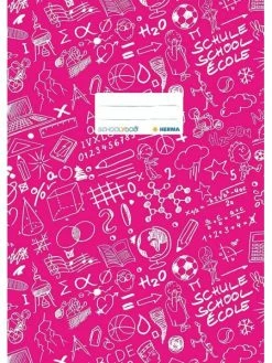 Herma Protège-cahier "Schoolydoo", A4, En PP - Rose Vif