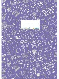 Herma Protège-cahier "Schoolydoo", A4, En PP - Violet